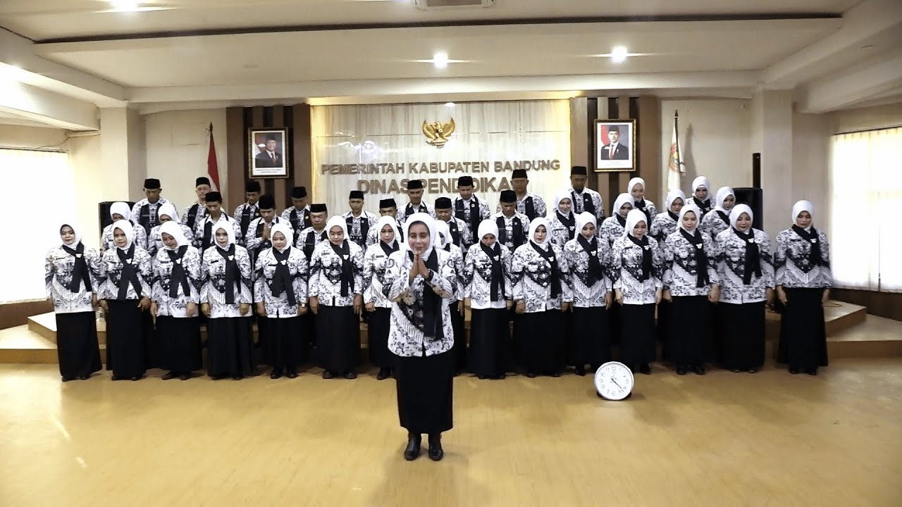 PGRI KABUPATEN BANDUNG | MARS PGRI DAN MANUK DADALI | PORSENIJAR JAWA BARAT 2025