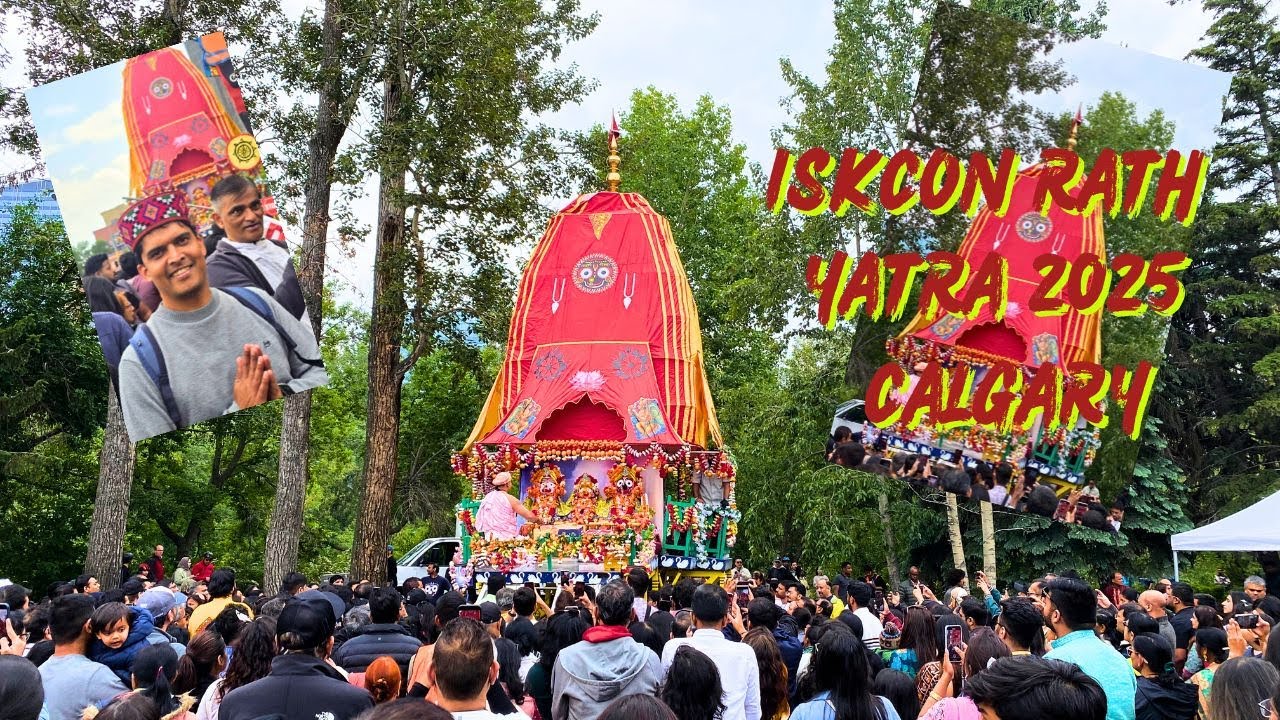 ISKCON Rath Yatra 2025 Calgary | Jai Jagannath