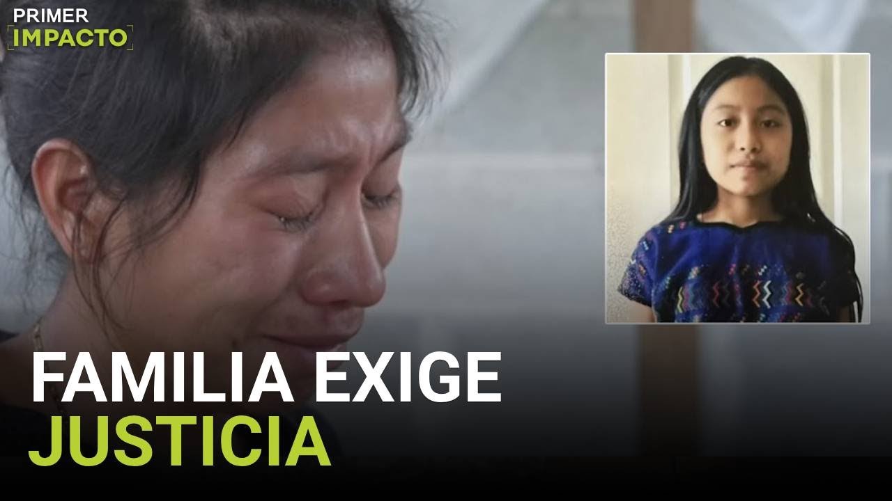 Entre lágrimas, exige justicia la madre de niña hispana encontrada muerta debajo de su cama en Texas