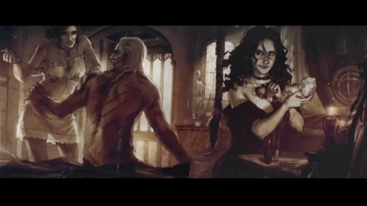 Witcher 3 Polyamory Ending (Yen AND Triss) Version 1