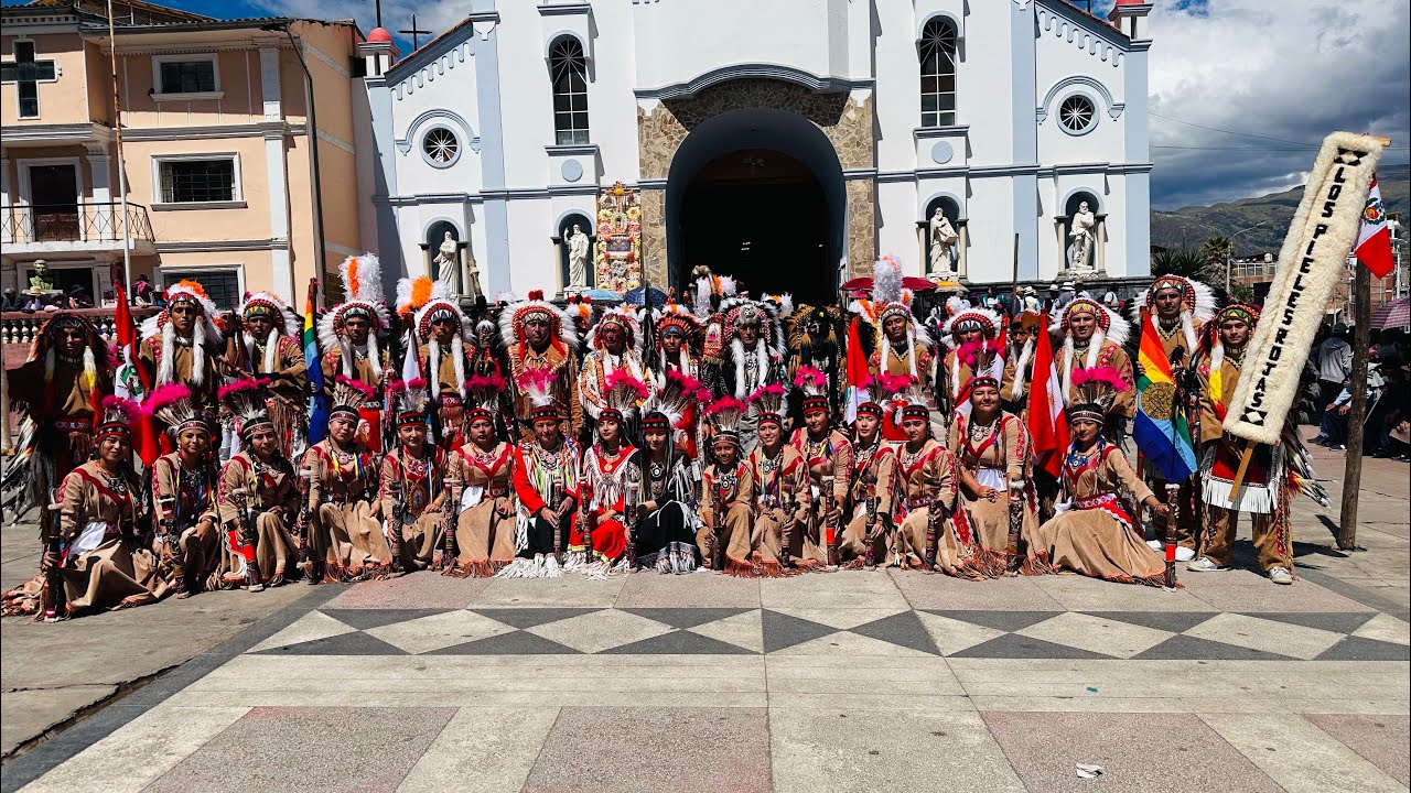 Señor de la Soledad Huaraz  Presentación 10 de mayo del 2023 - Pieles Rojas de Paramonga (Alto Perú)