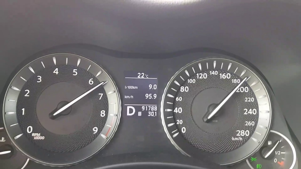 Infiniti m37 max speed