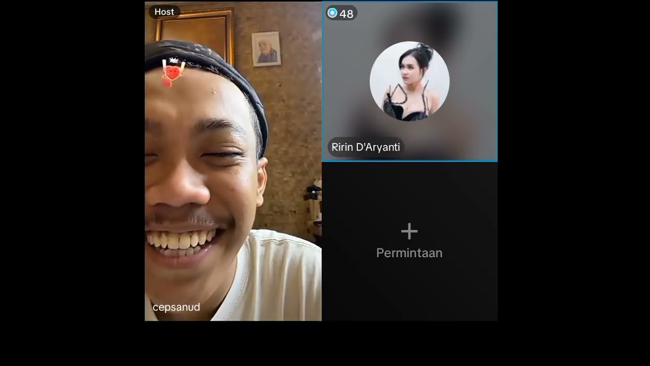 Ririn Da & Cep Sanud,Ketika Live Jalur Belakang,Netizen penasaran..?