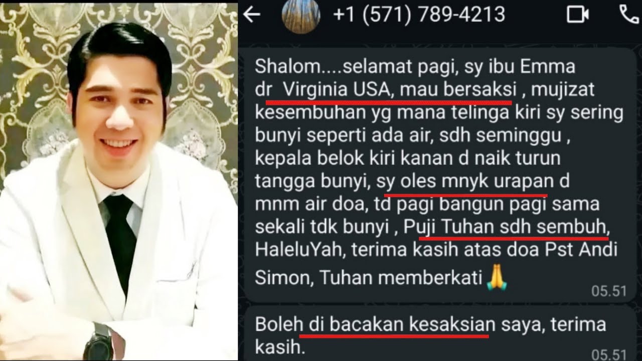 DOA MUJIZAT KESEMBUHAN