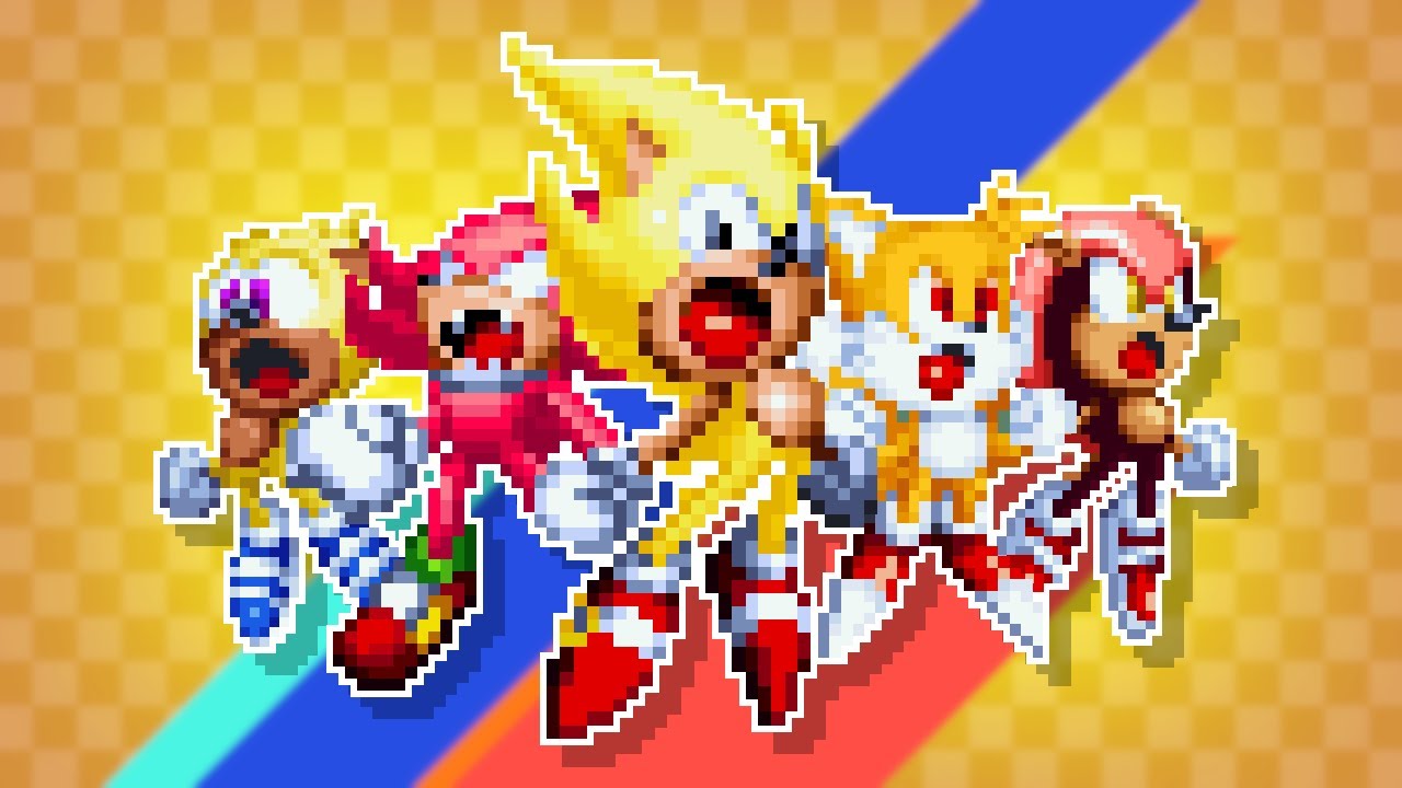 Sonic Mania, but with BETTER Super Forms