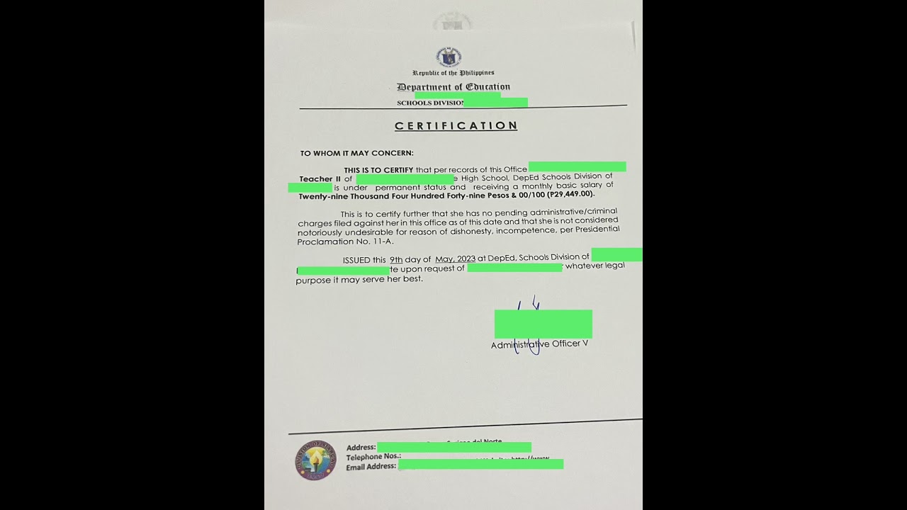Travel Abroad: Travel Authority for Deped Teachers