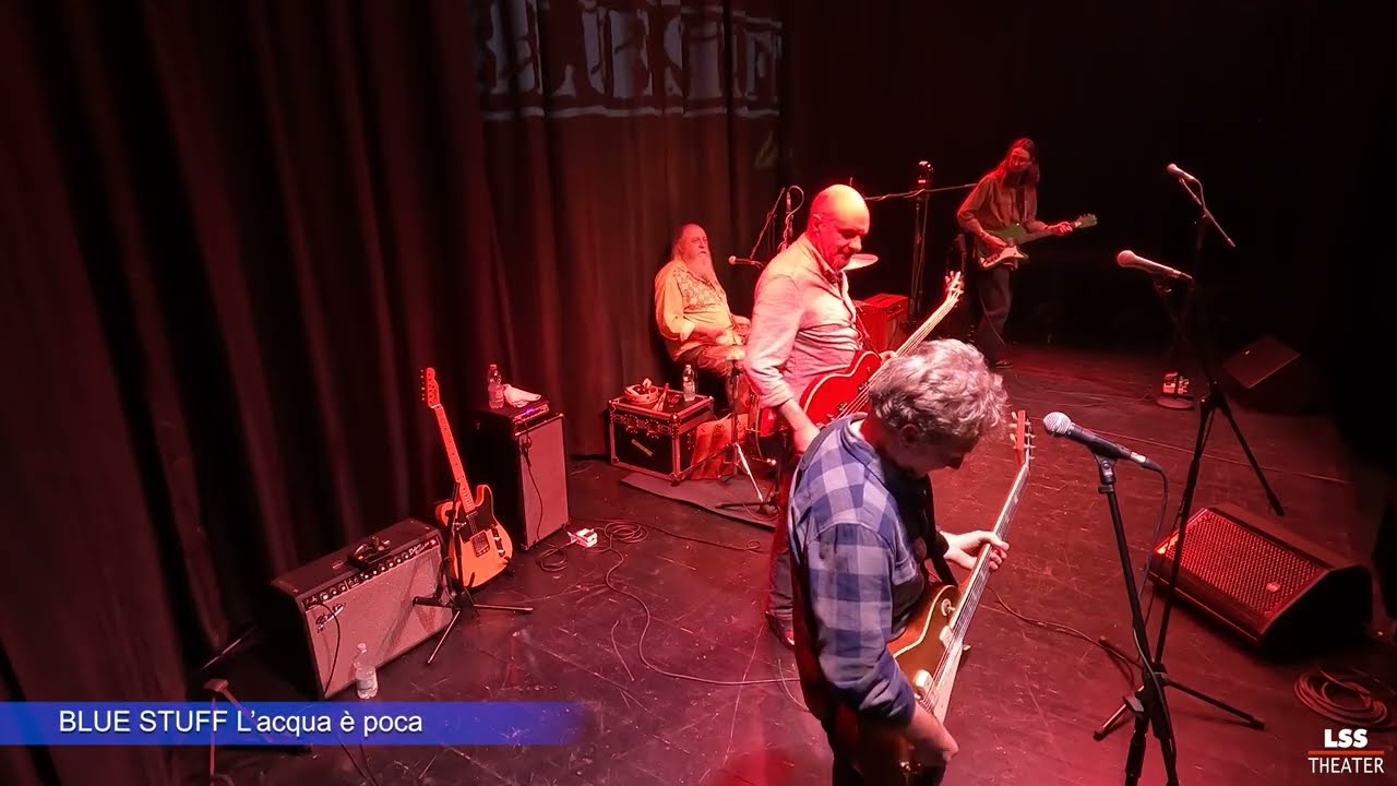 L'acqua è poca - BLUE STUFF  - Live session @ LSS Theater