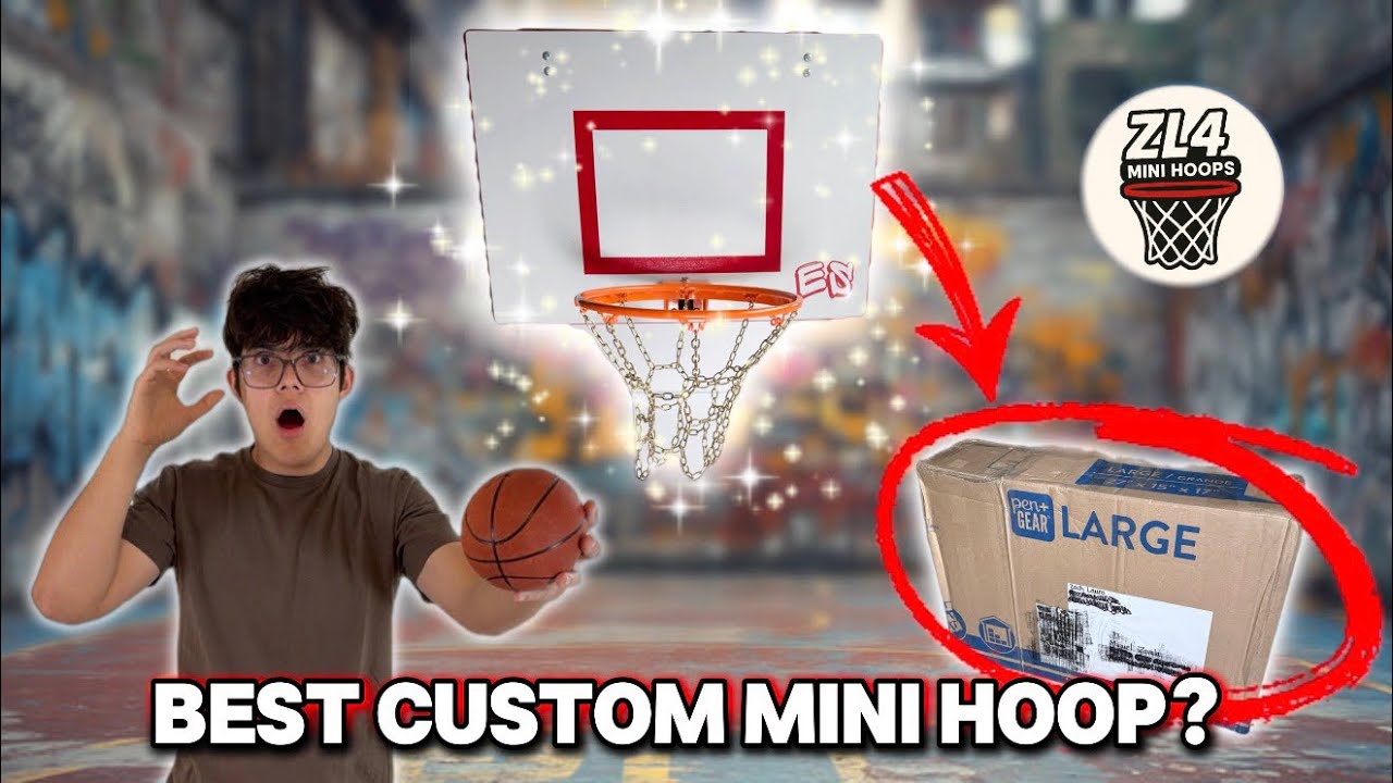 WORLD’S BEST CUSTOM MINI HOOP!? ZL4 Mini Hoop Unboxing And Review! 