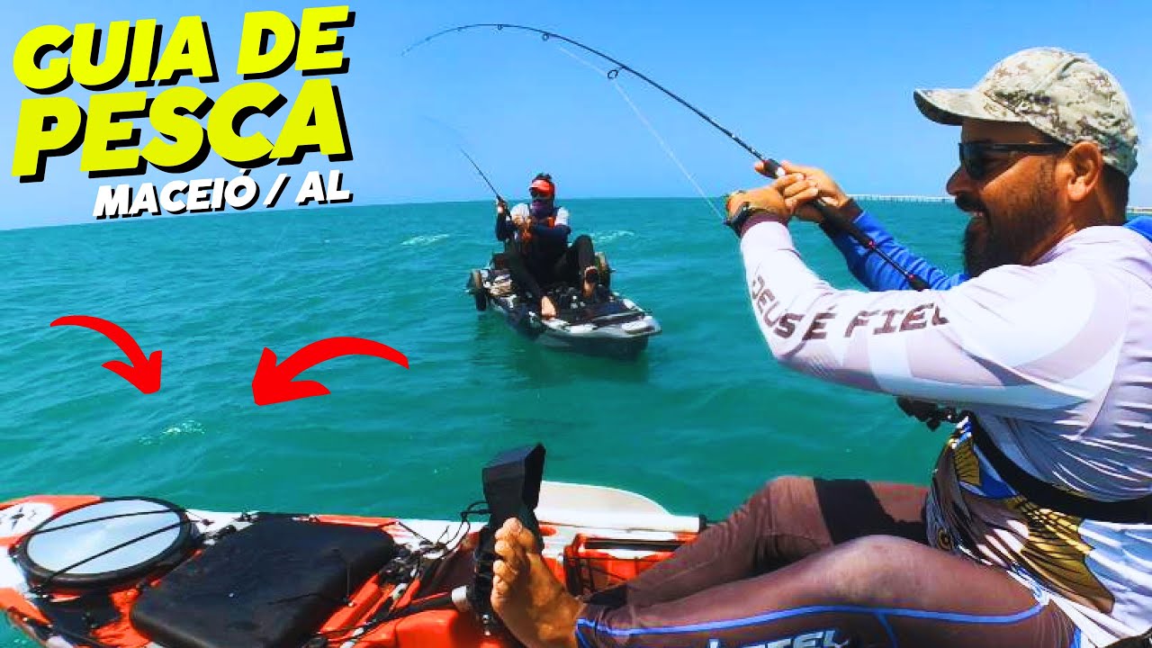 GUIA DE PESCA EM MACEIÓ ALAGOAS | PESCARIA DE CAIAQUE PARA INICIANTE | Temporada de Pesca