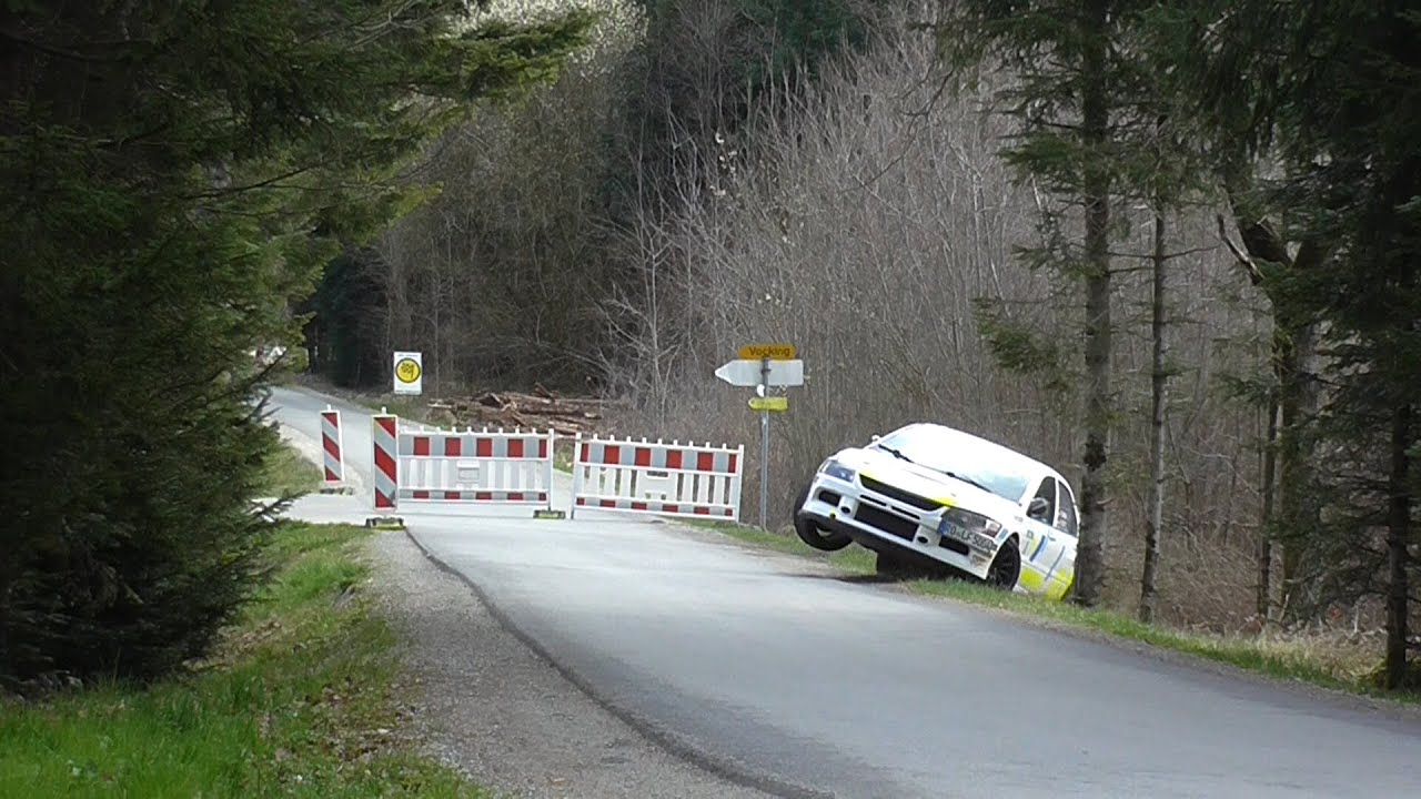 ADAC Hutthurmer Rallyesprint 2023  crash action