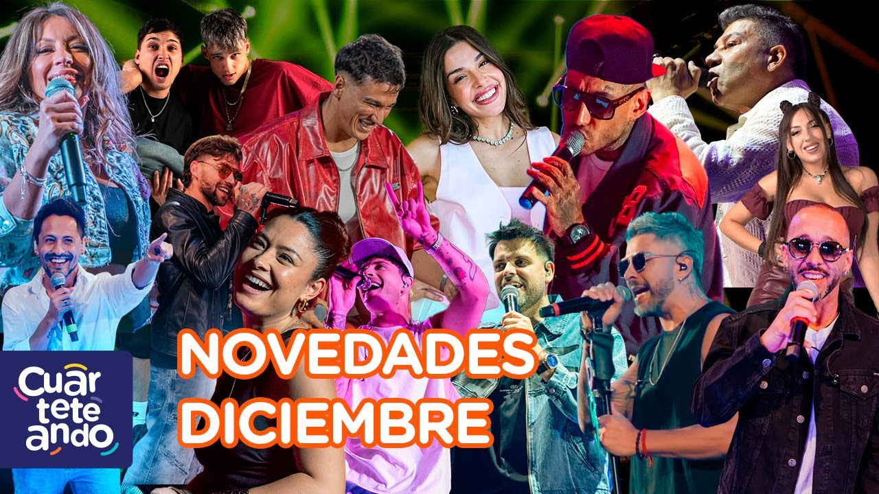 Novedades cuarteto diciembre 2025 - &uacute;ltimos estrenos cuarteteros (enganchado) 🎶💥🎤