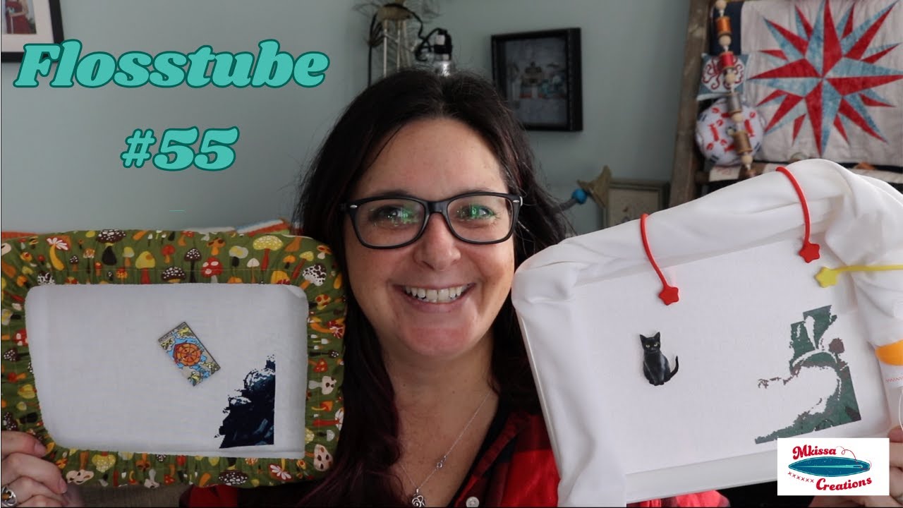 Flosstube №55 — Завершение, новые начинания, незавершённые дела, планы и небольшой перелёт