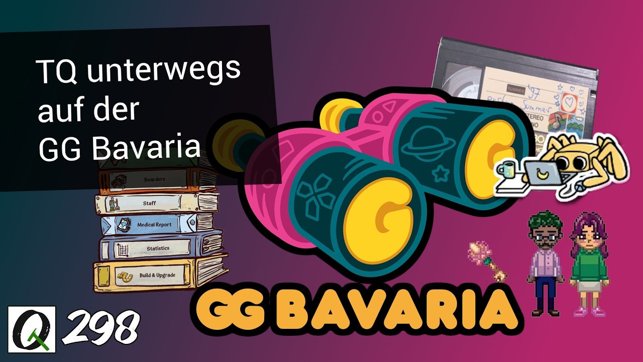 TQ298: Auf der GG Bavaria 2026 mit Horses of Hoofprint Bay, Aquapark Tycoon, A Webbing Journey uvm.