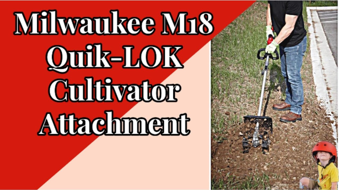 Milwaukee M18 Cultivator Attachment Unboxing and Review