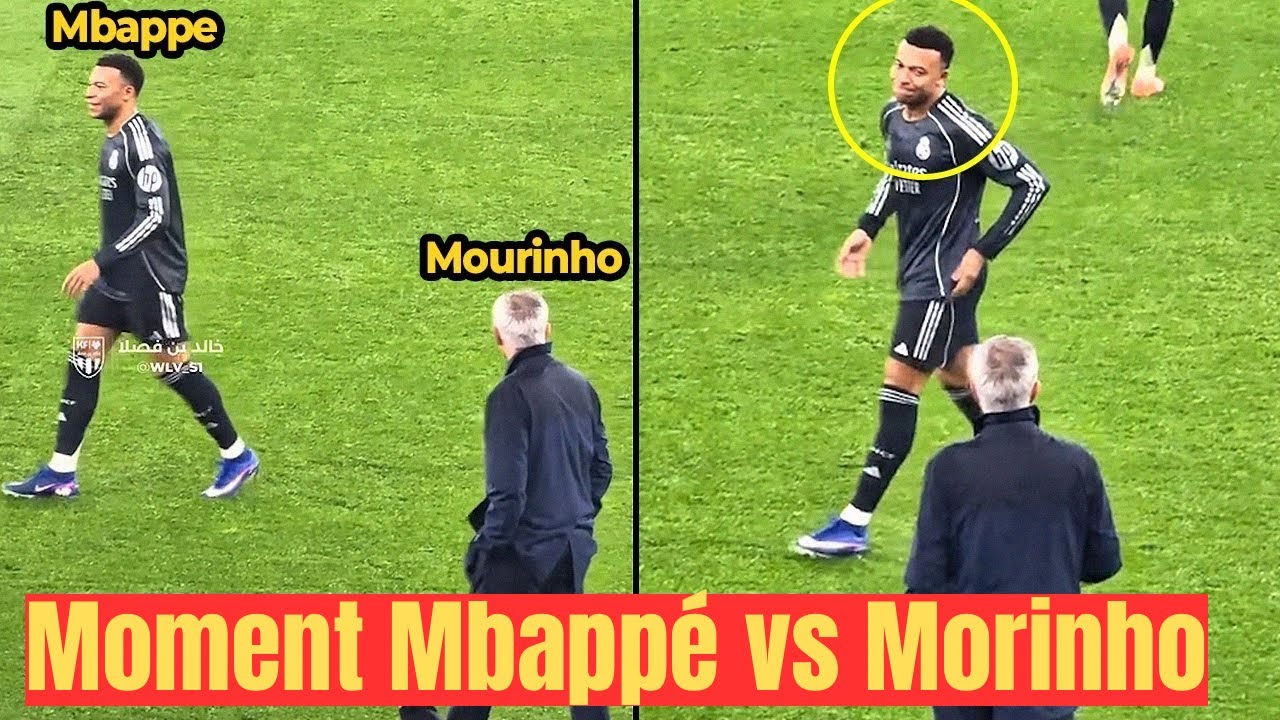 Mbappé A FAIT CELA à Mourinho après avoir marqué contre Benfica | Real Madrid contre Benfica