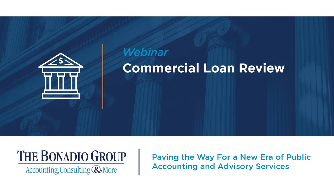 Commercial Loan Review Webinar