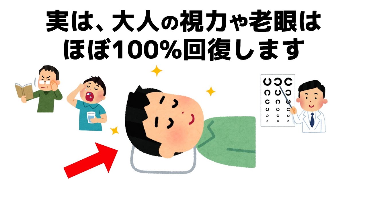 【雑学】誰かに話したくなる健康と人の役立つ雑学