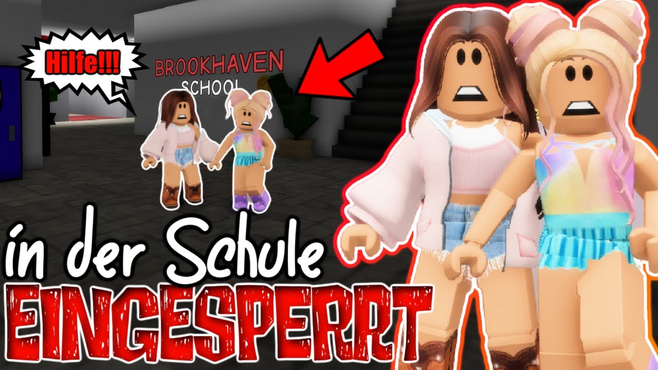 ISY & SANDY werden in der Schule 🏫 EINGESPERRT ❌ in BROOKHAVEN 🏡 Roblox Roleplay Story RP DEUTSCH