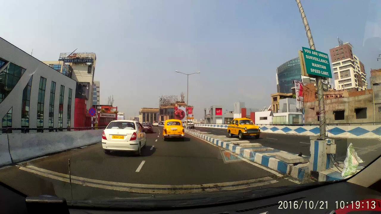 Kolkata : E.M Bypass To Park Circus via Paroma Flyover - Fastest Entry Point Of Middle Kolkata.