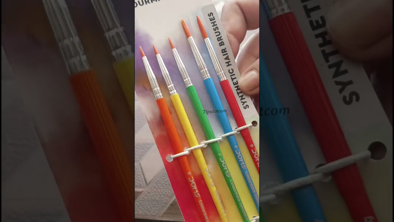 Dom's paint brushes