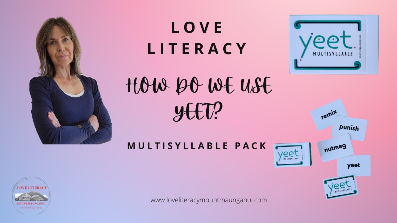 Teaching Two-Syllable Words Clearly | Yeet Multisyllable Pack