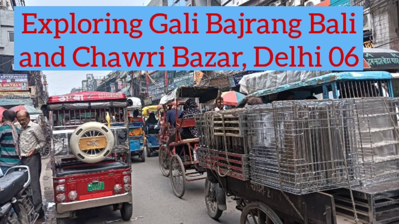 Walking Tour: Exploring Gali Bajrang Bali and Chawri Bazar, Delhi 06 #walkingtour #chawribazar