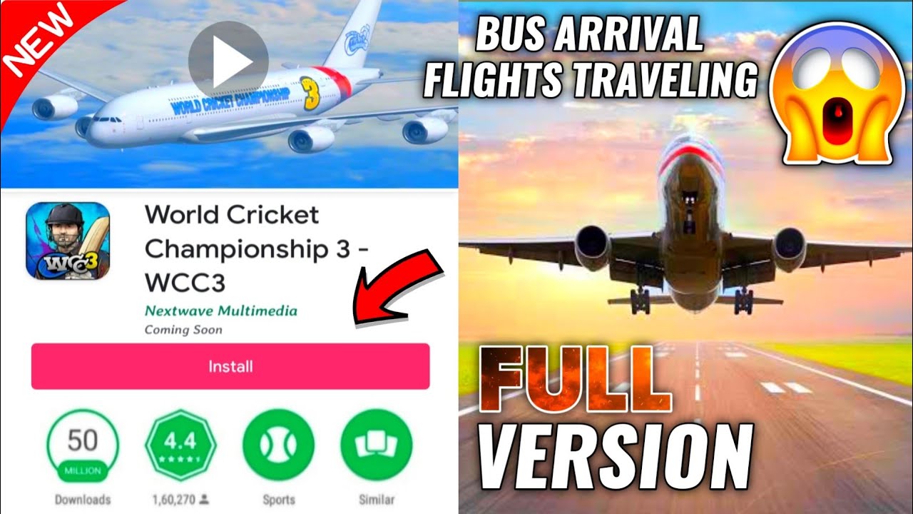 WCC3 Full Version Bus Arrival, Flight Training? BIG Surprise In Career Mode | New Features !!!