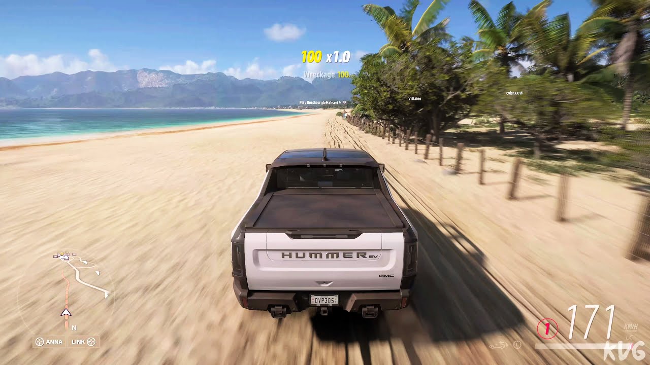 Forza Horizon 5 - GMC Hummer EV Pickup 2022 - Open World Free Roam Gameplay (XSX UHD) [4K60FPS]