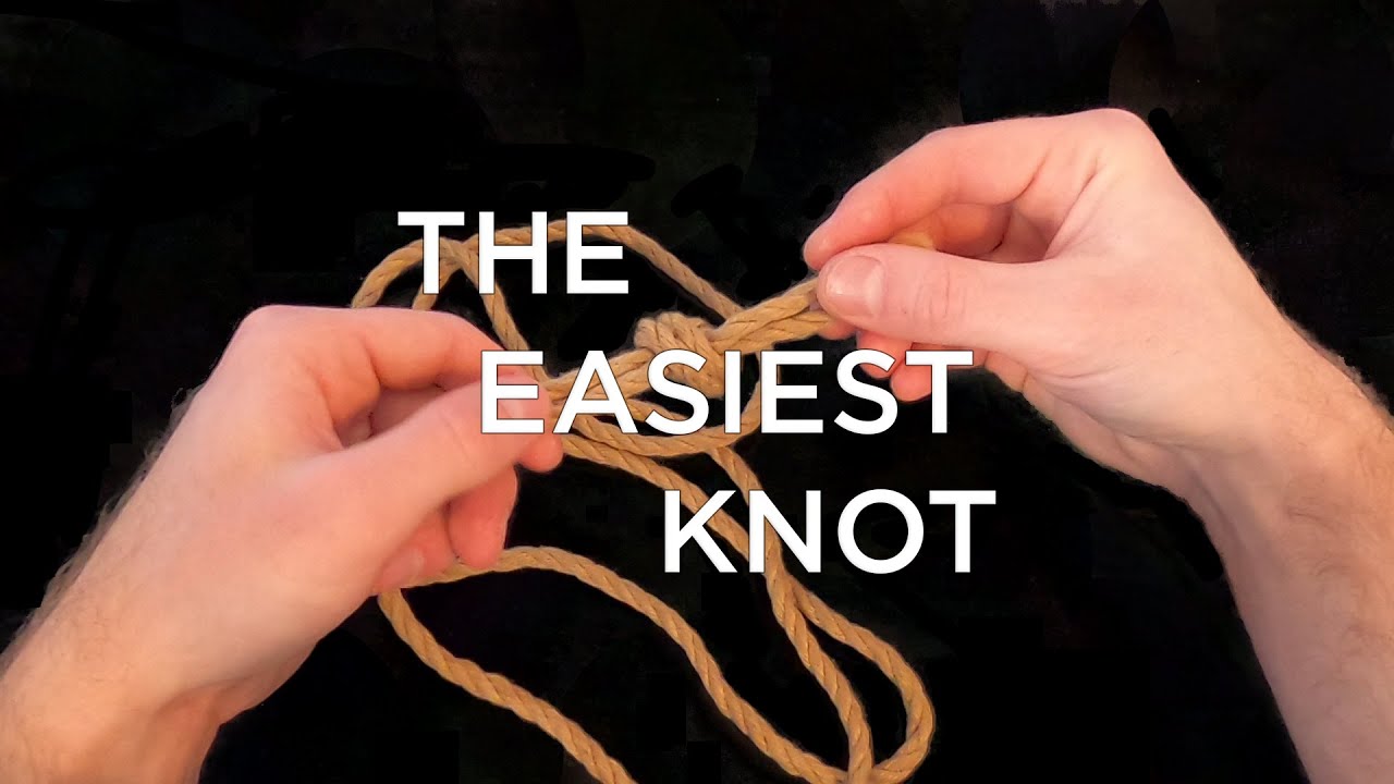 Fundamental #5 - The Overhand Knot - the easiest knot of all time