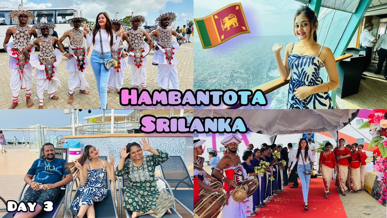 Cordelia Crurise Reached SriLanka & Hamara Grand Welcome Hua Bindass Kavya International Family Trip