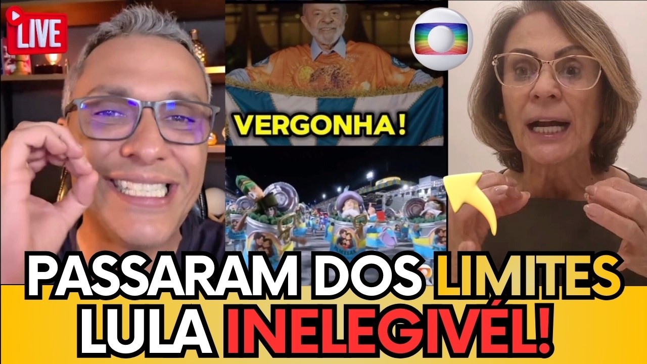 🚨GRAVE: “CARNAVAL DE LULA DEBOCHA DE BOLSONARO, CONSERVADORES E EVANGÉLICOS, COM DINHEIRO DO POVO!