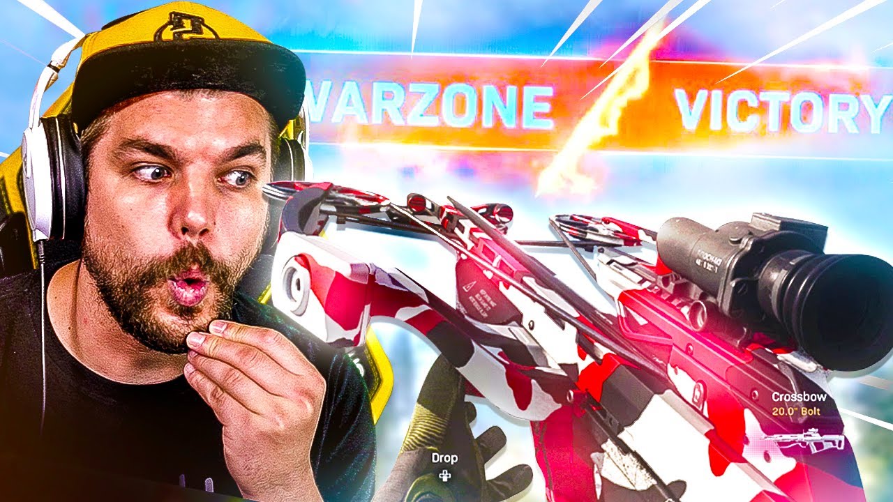 L’ARBALÈTE sur WARZONE... le TOP 1 Avec des KILLS DE FOU !!