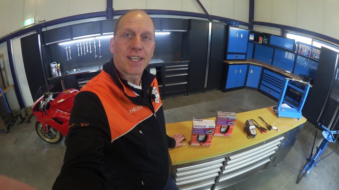 Rintje Ritsma laat 't zien: OptiMate druppelladers | Datona.nl