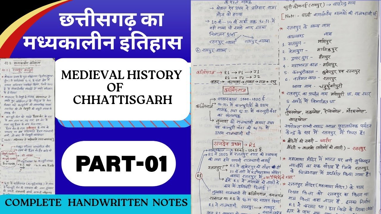 छत्तीसगढ़ का मध्यकालीन इतिहास-1|medieval history of Chhattisgarh | cg ka madhyakalin itihas|kalchuri