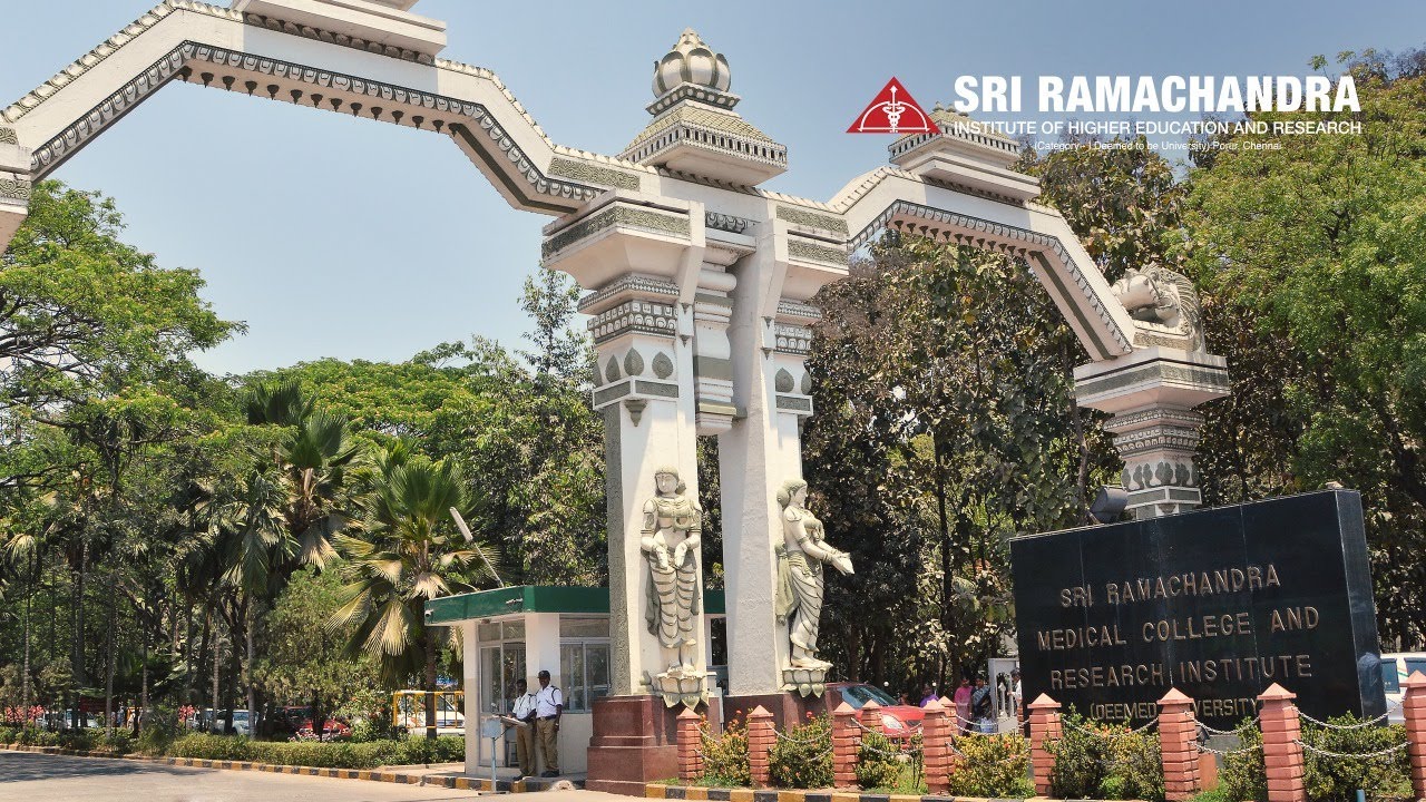White coat ceremony for I MBBS 2023-24 Sri Ramachandra Institute of Higher Education & Research