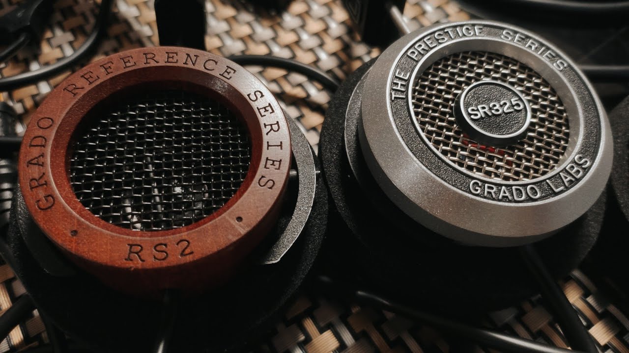 Grado RS2 vs SR325. Оригинальные L-cush и поддельные амбушюры.