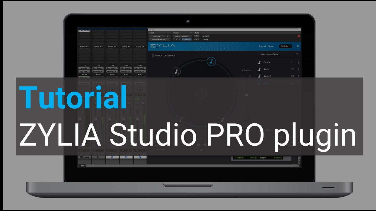 ZYLIA Studio PRO basic Tutorial