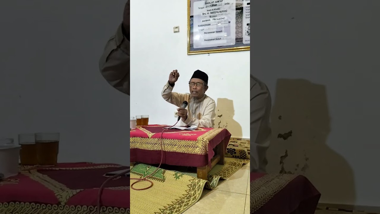 Buya Drs Imron Rosyid : tanda-tanda orang mukmin