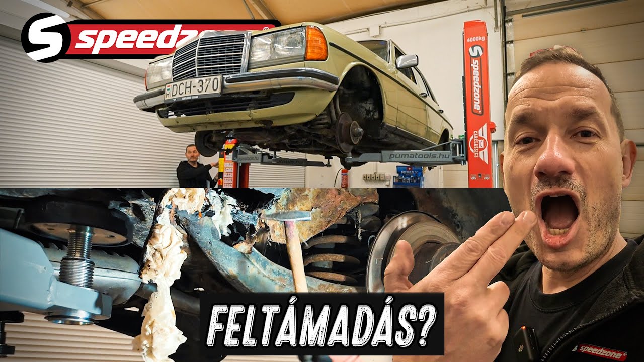 Speedzone műhely: Mercedes-Benz 280E (1979): Feltámadás?
