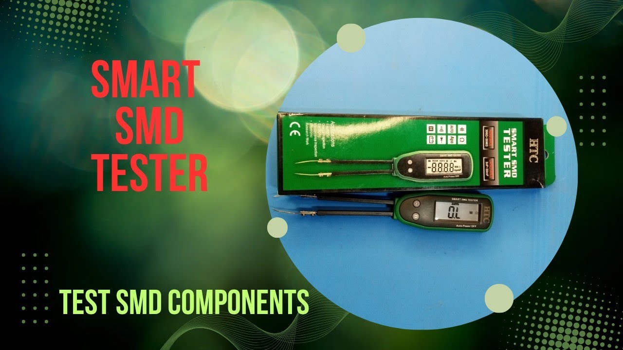 UNBOXING NEW TOOL SMD TESTER/SMD Components Tester For Capacitors, Resistance, Diode & Continuity