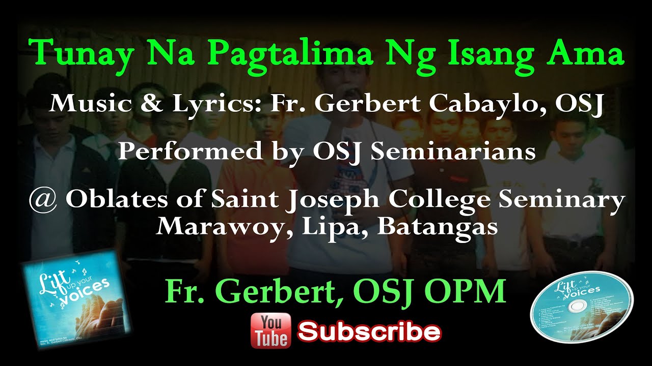 Tunay Na Pagtalima Ng Isang Ama (Live)