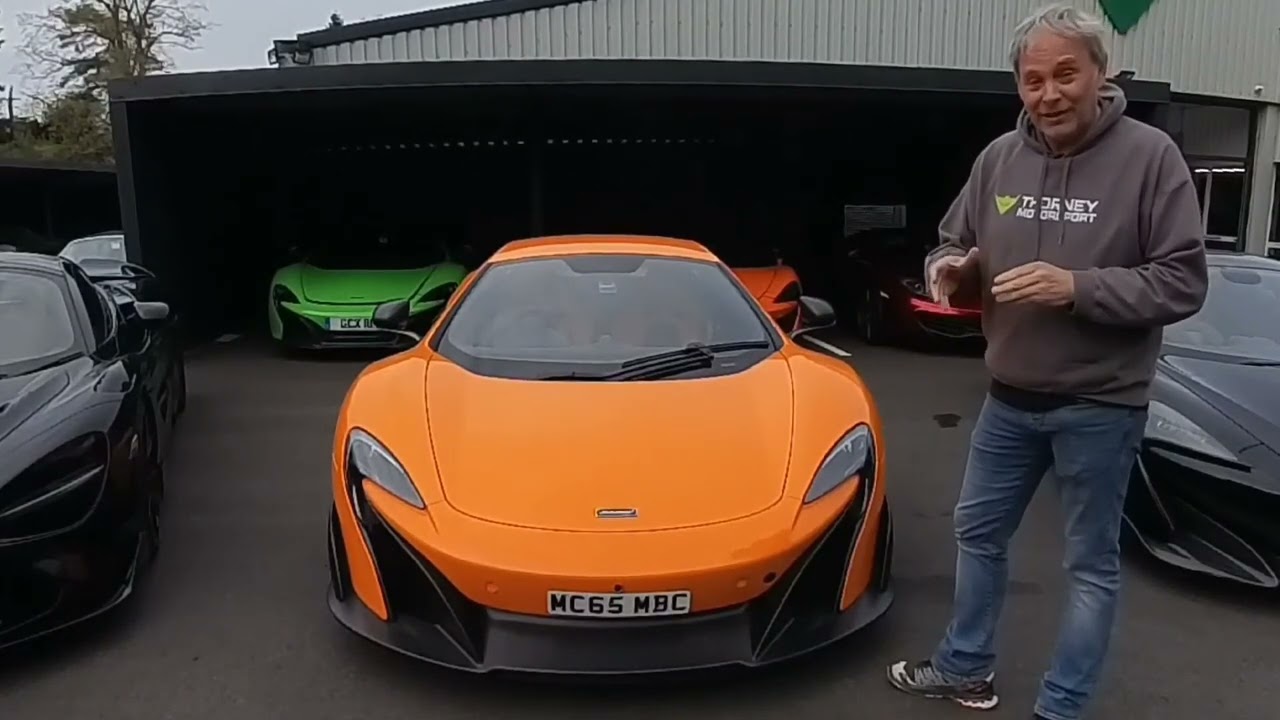 Все три модели McLaren LT в сравнении