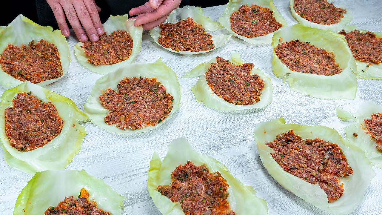 ¡No me esperaba que fuera tan sabrosa! La receta con repollo y carne picada