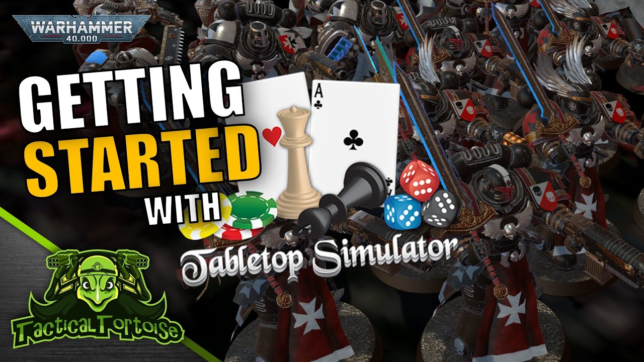 How to Play Warhammer 40k ONLINE!? | Installing 40k on Tabletop Simulator 40k & Creating Armies