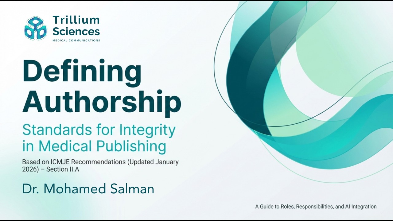 ICMJE Recommendations: Who Qualifies as an Author in Research? [Dr. Mohamed Salman]