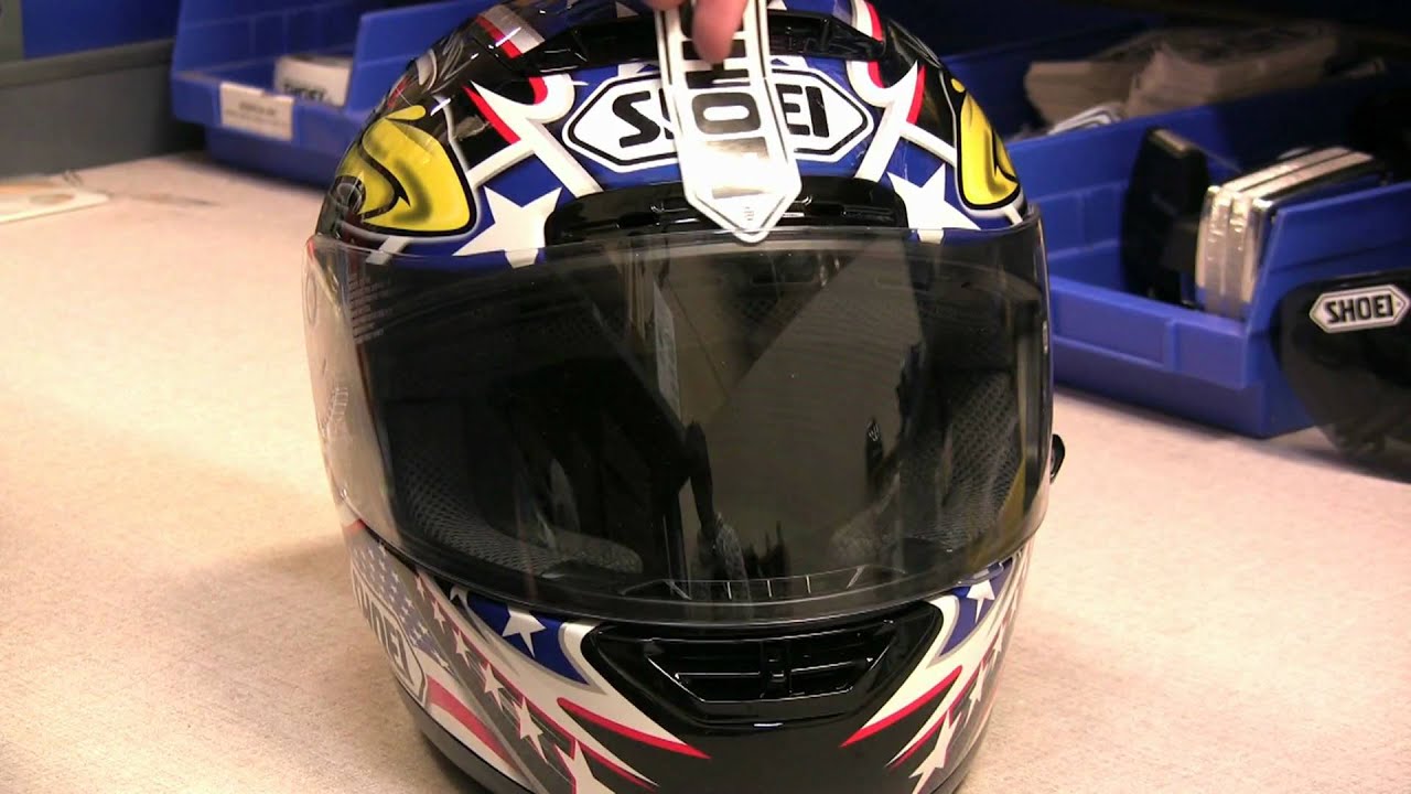 Shoei Helmets: Tech Tips Series—Shield Maintenance & Adjustment