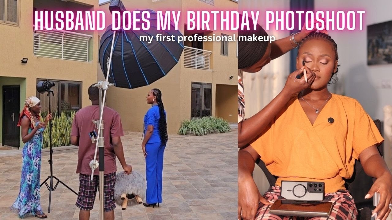 Husband does my birthday photoshoot but someone almost ruined my birthday prep!