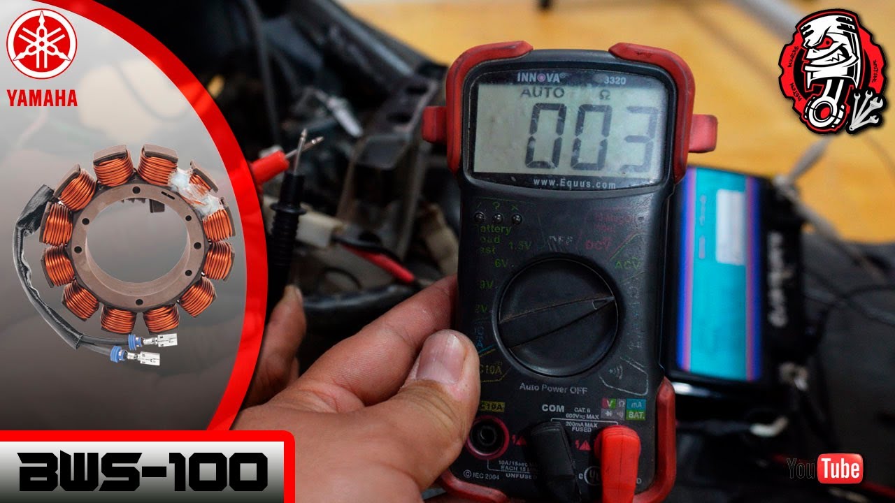 1140 | YAMAHA BWS-100 NO METE CARGA [ESTATOR DAÑADO]