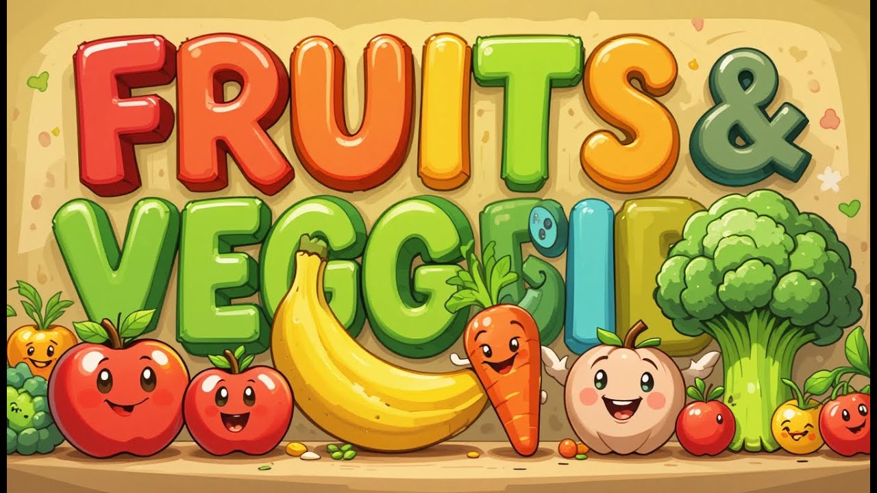 Eat Healthy, Be Strong! | Healthy Food Song for Children