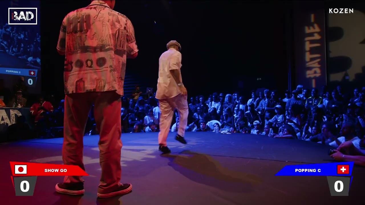 POPPING C vs SHOW-GO - Battle BAD 2025 - POPPING Final